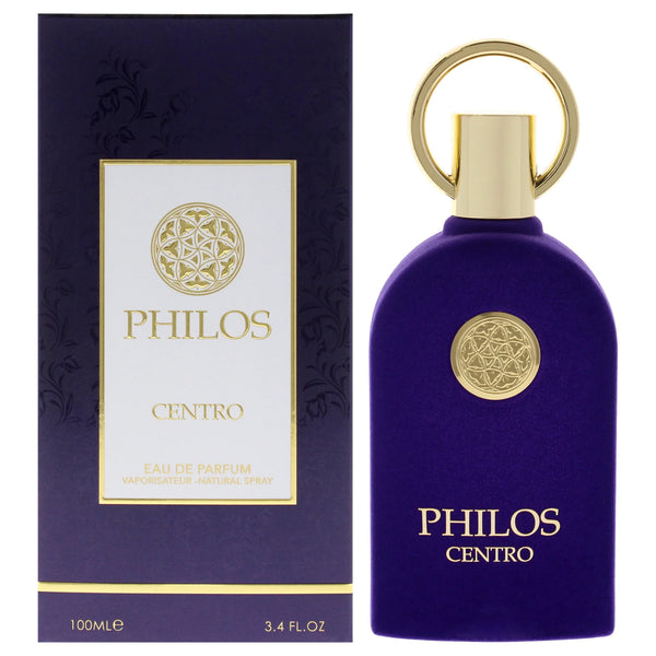 Maison Alhambra Philos Centro, spray EDP de 3,4 onças